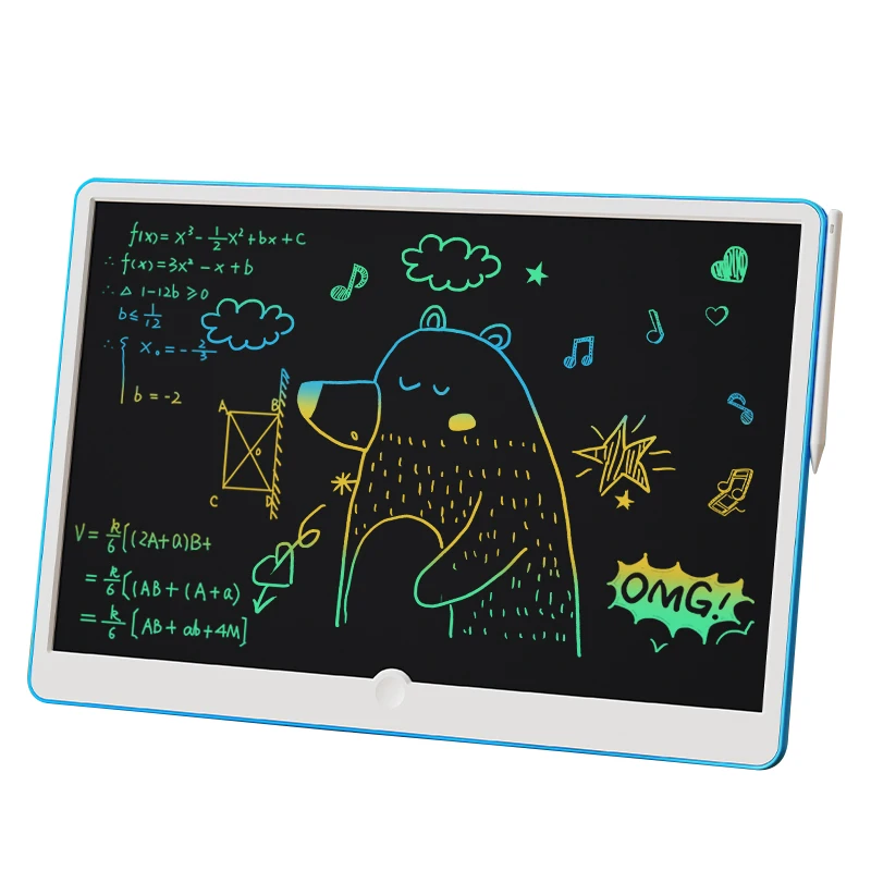 Wholesale 15-19 Inch Memo Pad School LCD Digital Notepad with Memory Lock Writing Tablets for Kids