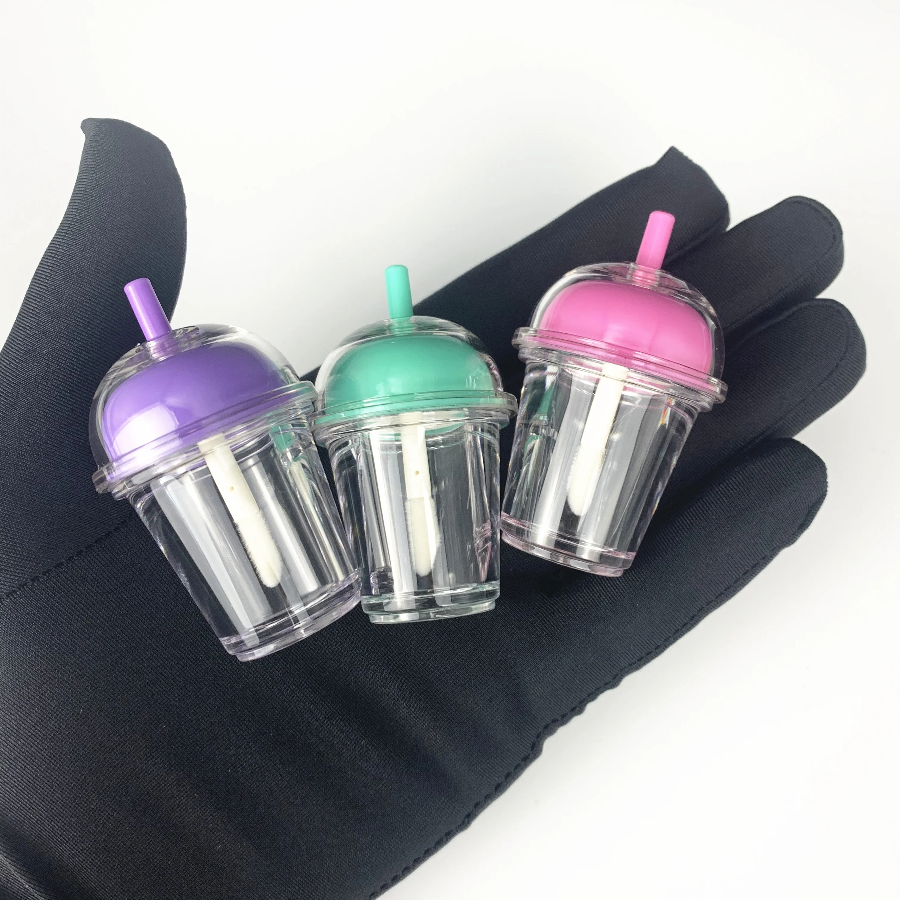 Custom 5ml empty plastic lipgloss tube bottles liquid lipstick packaging