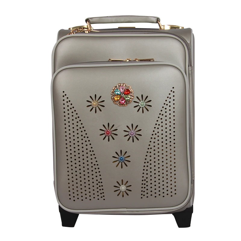 soft oxford Luggage skd 12 pcs ckd pp hard semi-finishe travel luggage sets 3 pieces trolley suitcase set carry on luggage