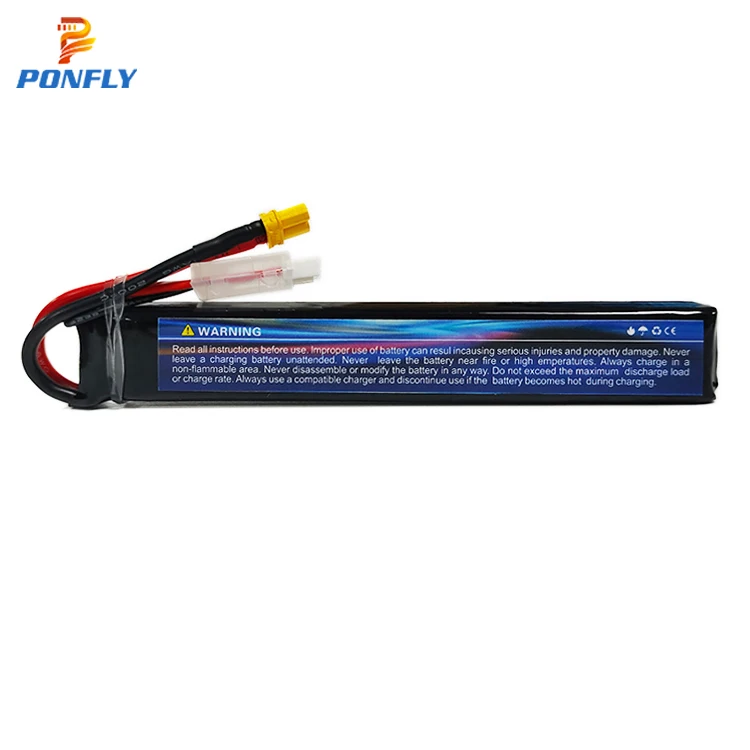 PONFLY аккумуляторная батарея для страйкбола 2s 7 4 v 1000mah 20c