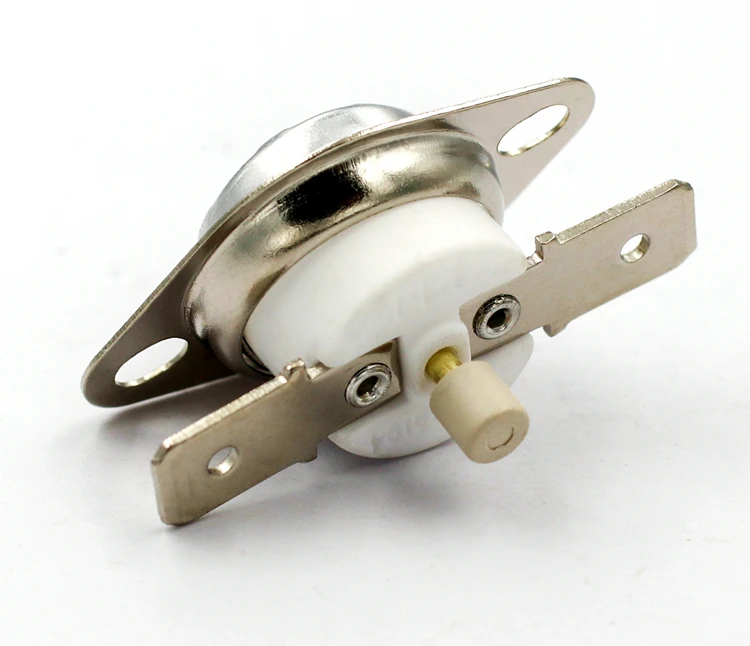 KEHUA Type Bimetal Termostato NC Thermal Limit Switch KSD301 Manual Thermostat Reset 16AMP