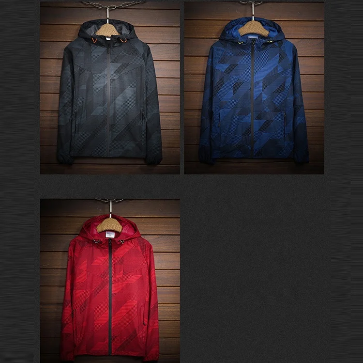 Парная свободная ветровка с принтом, Повседневная Уличная спортивная одежда, куртка с капюшоном из мягкого материала