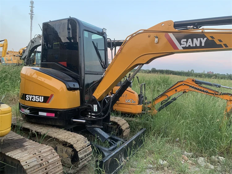 99% Новый Подержанный 12TON 13TON 14TON недорогой экскаватор хорошего качества на складе для продажи SANY SY135C небольшой