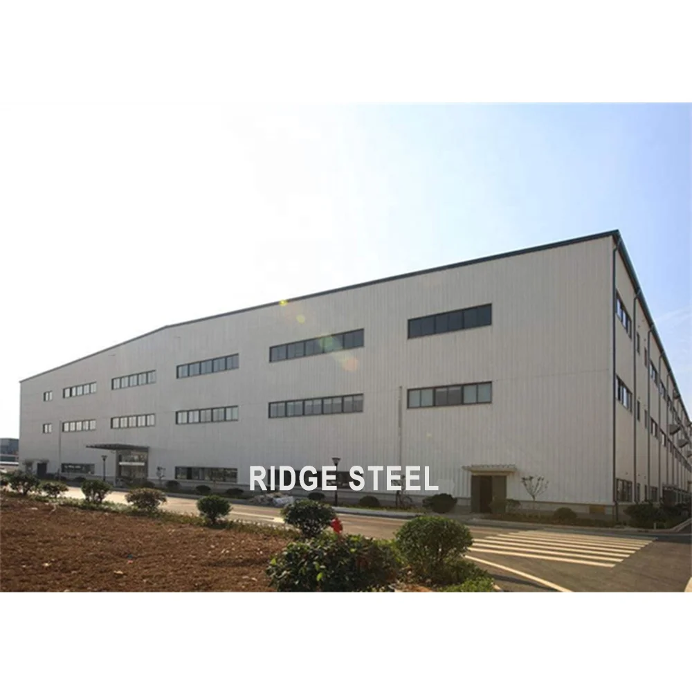 China Made Quick Install Prefabricated Plant Metal Prefab School Buildings Mobile Warehouse Construction Materials