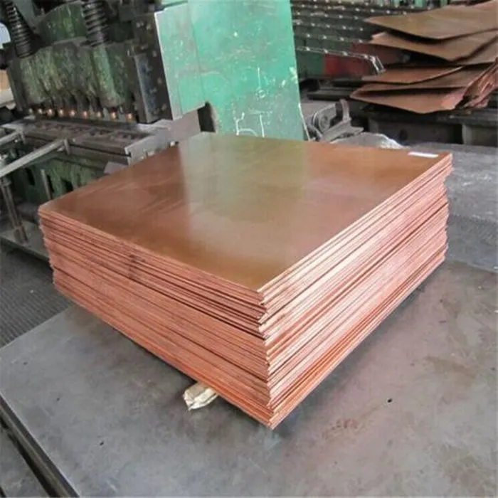 Factory directly Red Copper 99.99% Purity Sheet Copper plate