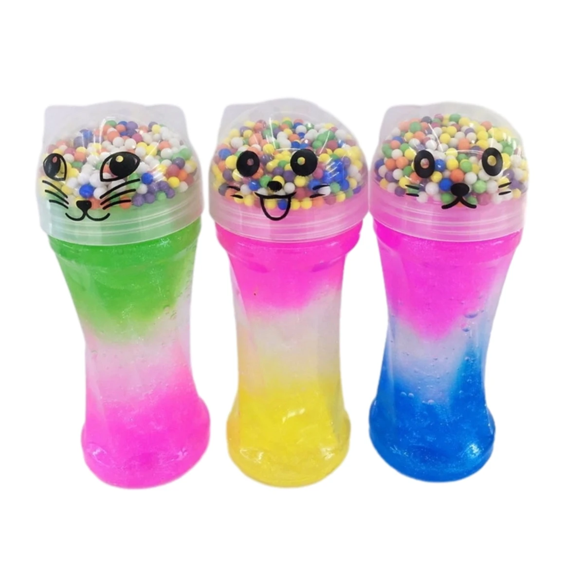 Ball Butterfly Double Color Cloud Clay Starry Sky Ice Cream Slow Rebound Crystal Mud toys for children