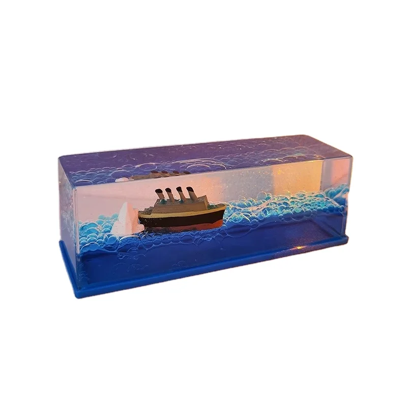 Novelty Toys A Ship Never To Capsize Drifting Bottles Desktop Ornaments Birthday Gifts Holiday Gift
