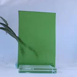 4mm clear patterned bamboo glass