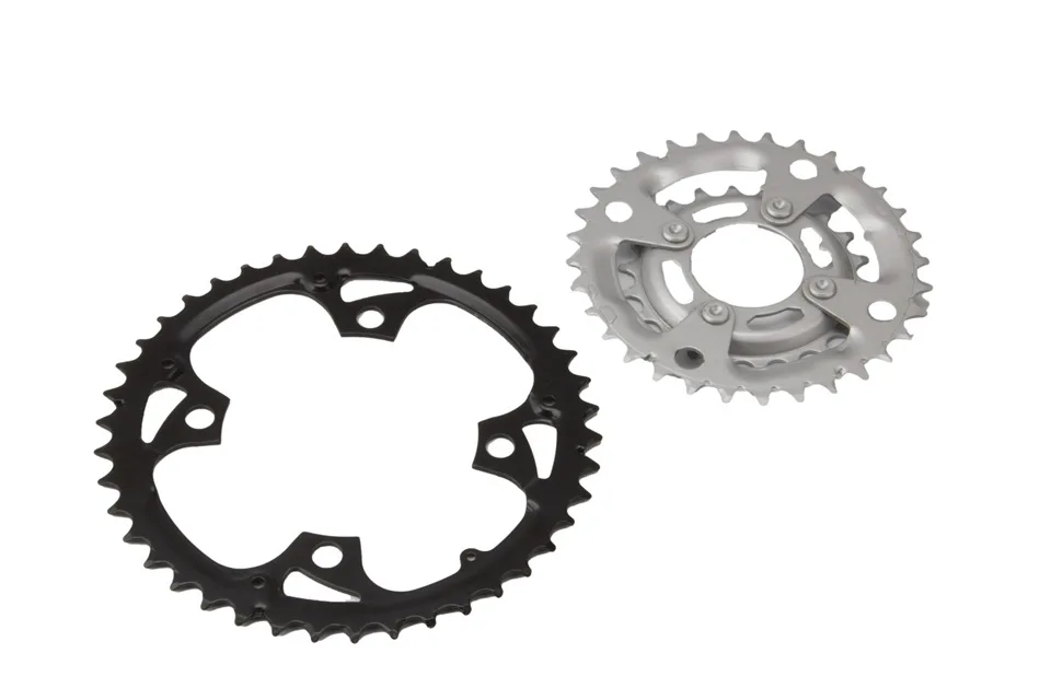 Factory Manufacturing bicycle components chain wheel and crank 48t gear mtb crank set aluminium bicycle crankset