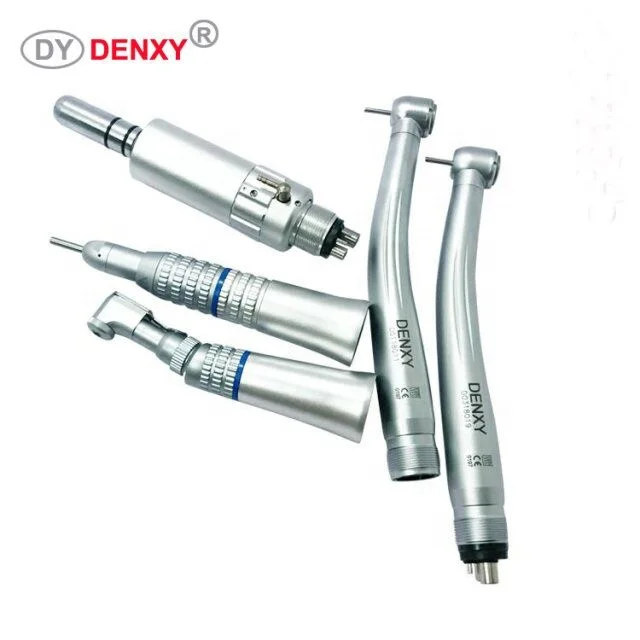 Denxy Dental Mini Head Generator LED High Speed Brushless Air Turbine Dental Handpiece