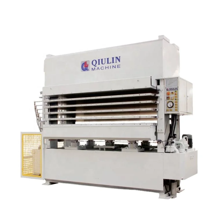 mdf board hot press machine customized short cycle melamine laminating hot press machine for hpl