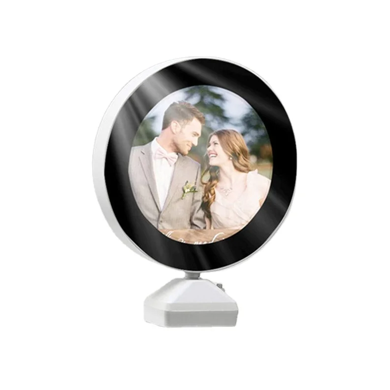 
Wall Design Glass Water Clear Stand Photo Frame 