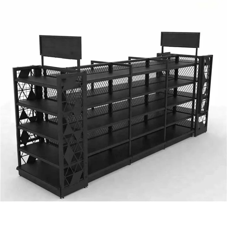 Wholesale Cheap Price Steel Rack Super Market Display Shelf Racks Supermarket Gondola Shelves For Shop