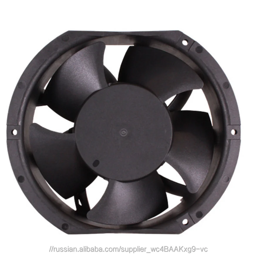 Прочный/большой объем воздуха/высокая скорость/бесшумный/длительный срок службы/Высокое качество AFD17251 421CFM 17 см 172x172x51 DC бесщеточный осевой вентилятор