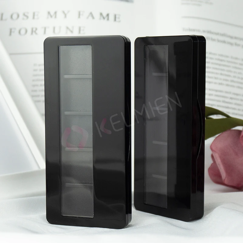 Multi color capable eyeshadow case blush case eyebrow palette empty cosmetic packaging   makeup case 5 color eyeshadow palette