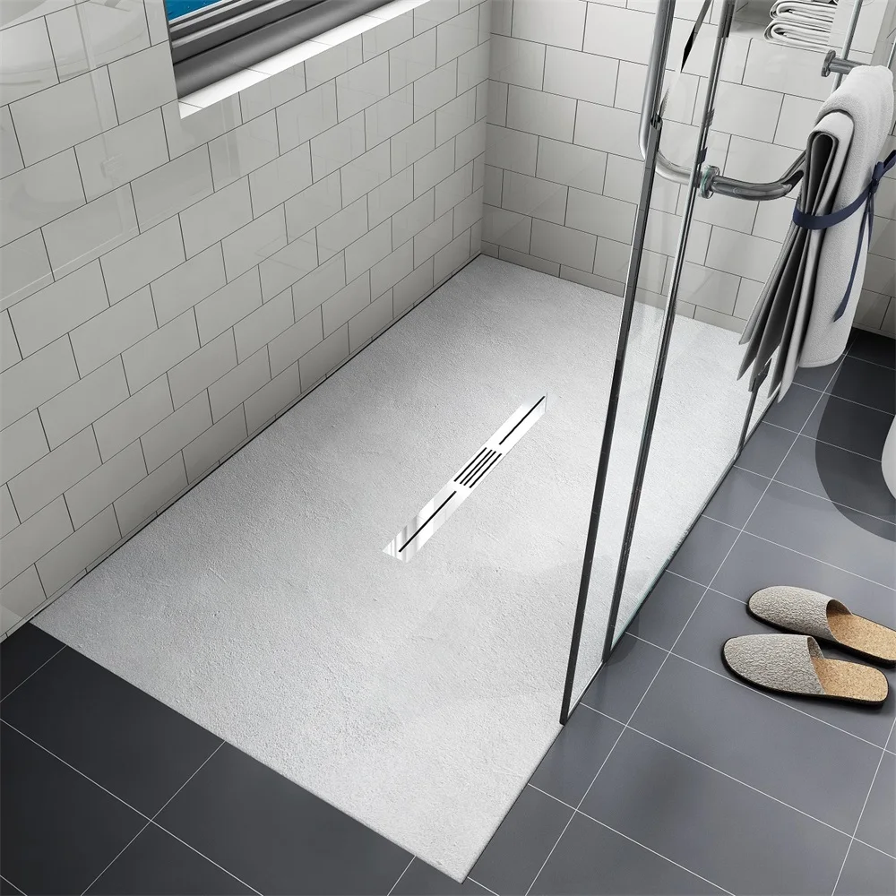 
European style shower tray acrylic shower tray SMC shower tray surface anti slip treatment  (62393762610)