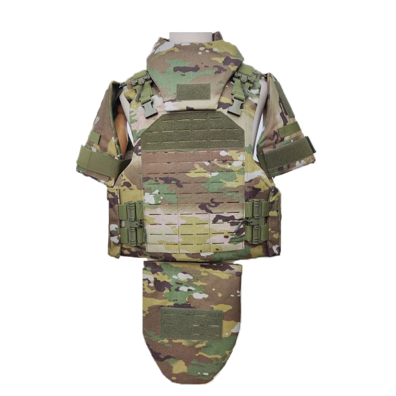 Sturdyarmor Full Body Coverage Tactical Gear Equipment Protective Security Guard Black Tactical Plate Carrier Vest