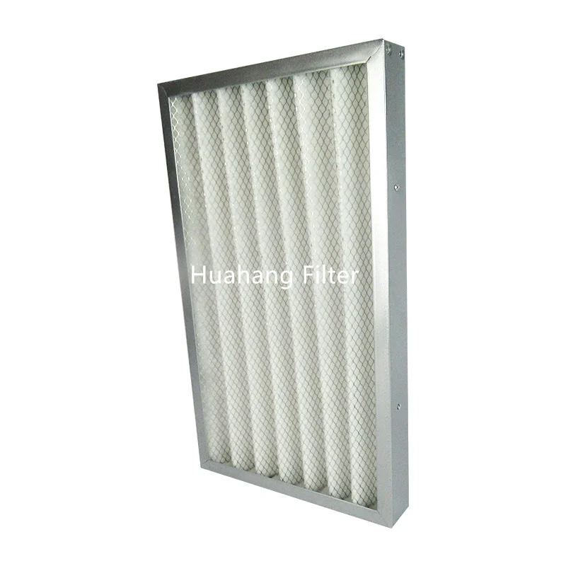 H14 H13 Initial effect plate frame filter element Pleated Air High Efficiency Filter For clean room