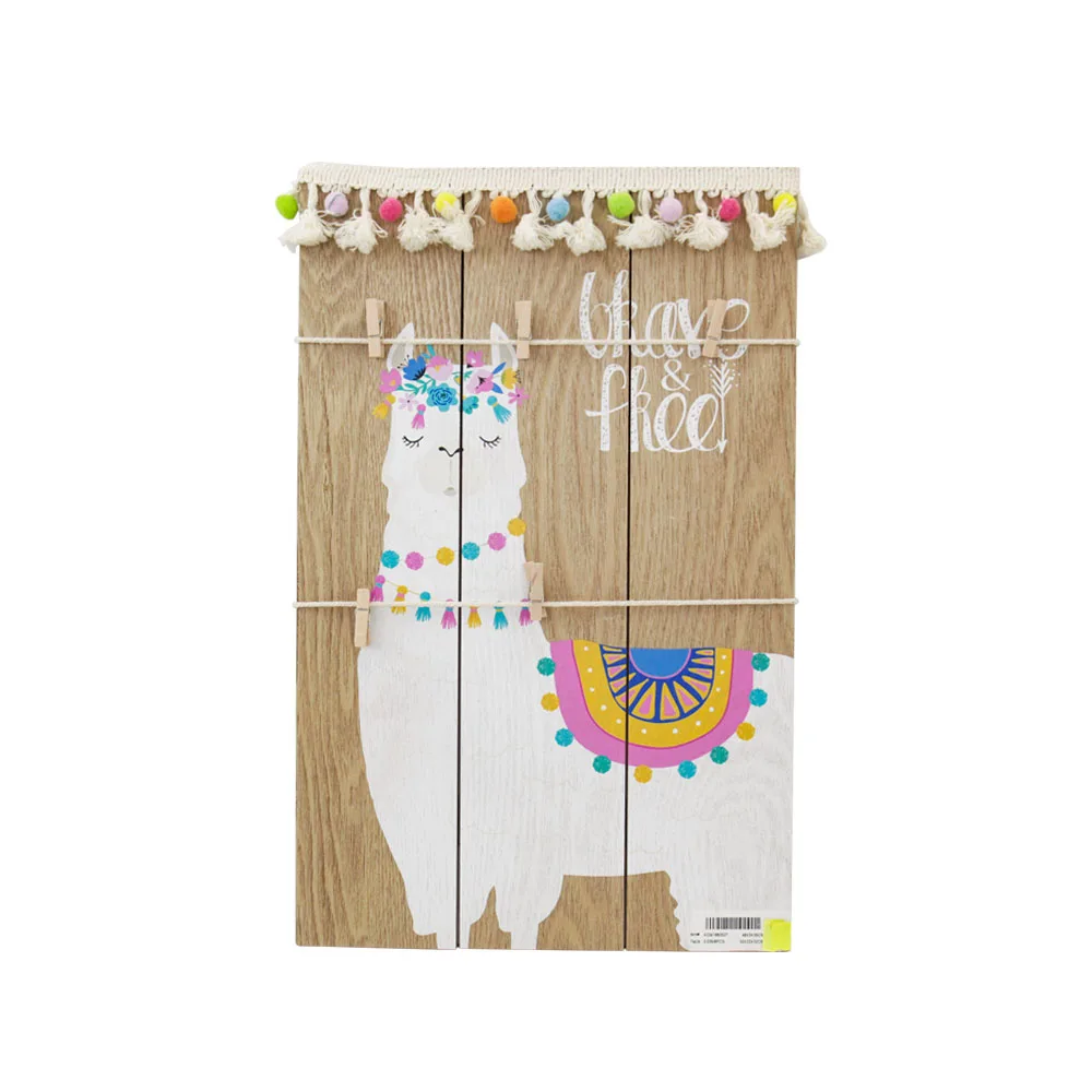 Verified manufacturers Xingcheng OEM wooden photo frame clips booth diy colorful clip in string home decoration frame