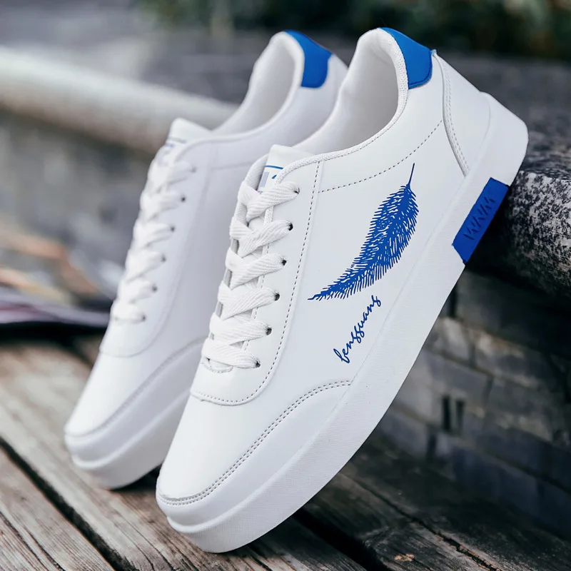 Professional manufacturer low sneakers full round toe casual shoes for men