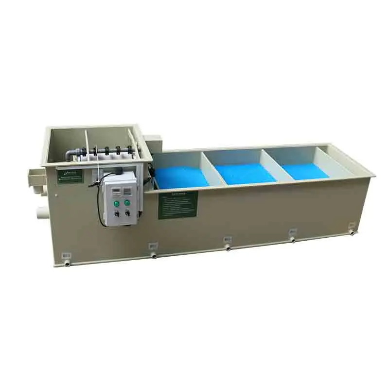 QihangRAS 30m3/h rotary drum filter system for fish farming equipments pond hot sale koi pond filtering machine