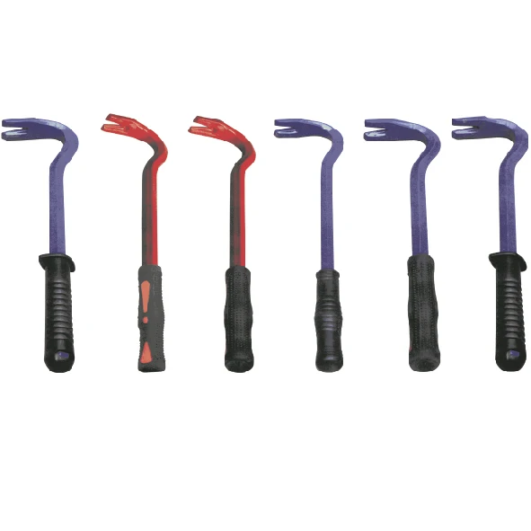 
wholesale W05 high quality drop forged wrecking bar RUBBER GRIP PRODUCER 