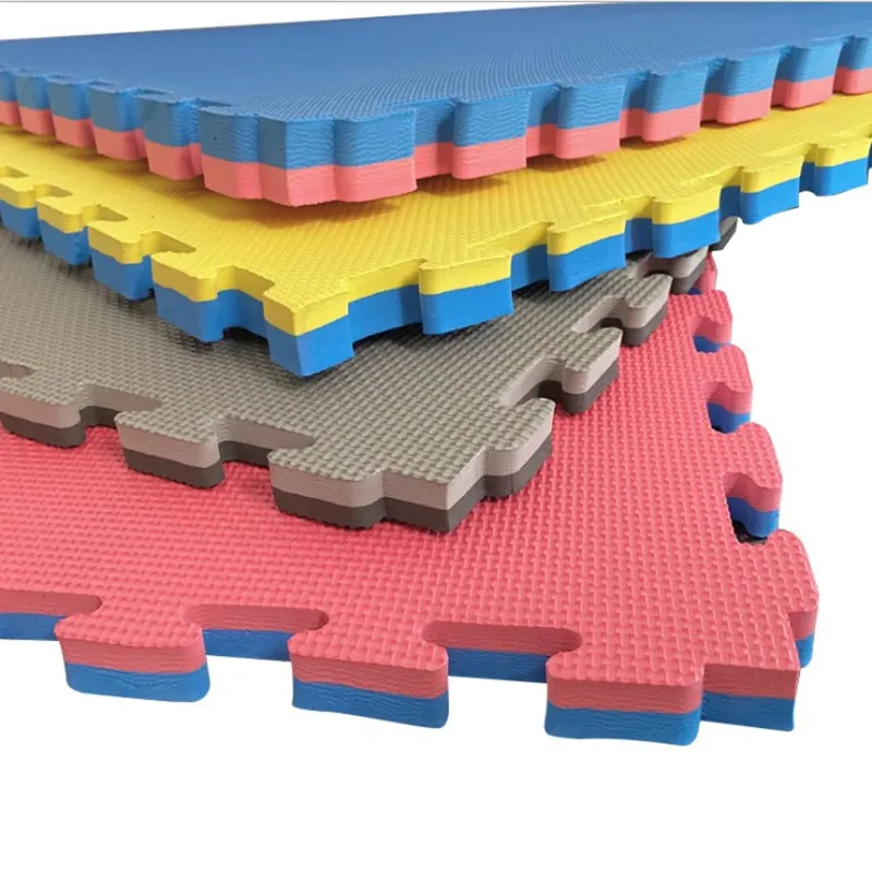 40MM Exercise Puzzle Foam Mats Gym Flooring Mat Interlocking Foam Mats with EVA PE Foam Floor Tiles for Gym Equipment Workout