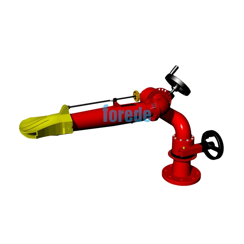 6000 LPM из нержавеющей стали пожаротушения пены Монитор борьба