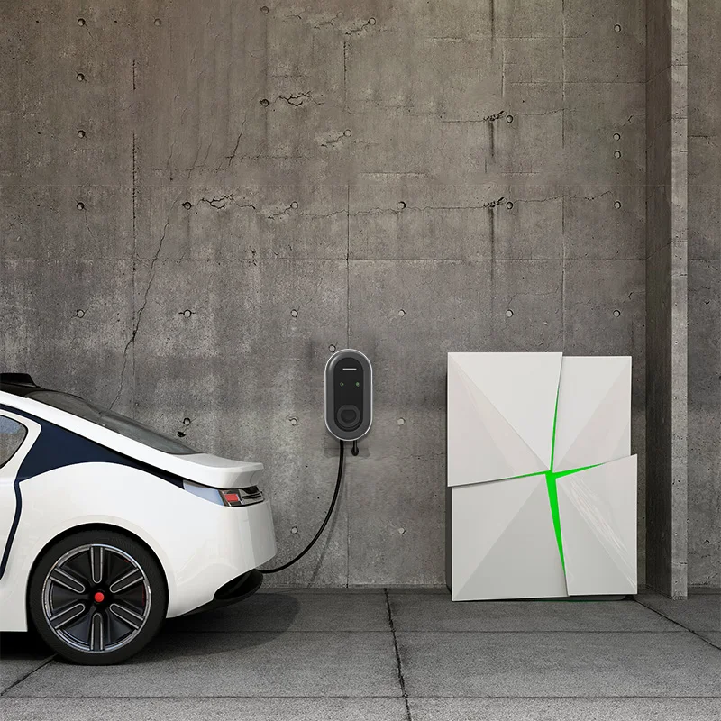 7W J1772 Socket Shared Ac Charging Pile Fast Charging Car Station