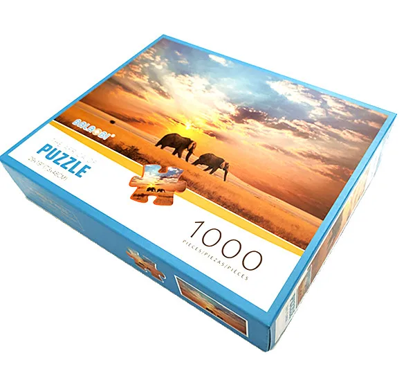 Jigsaw  puzzle 1000 pieces and Jigsaw puzzle 500pcs  High quality jigsaw puzzle for adults and teenagers