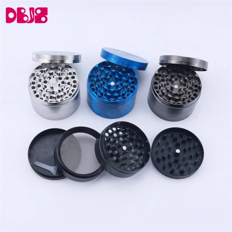 
Advanced customization rainbow color tobacco dry herb grinder smoke accessories 