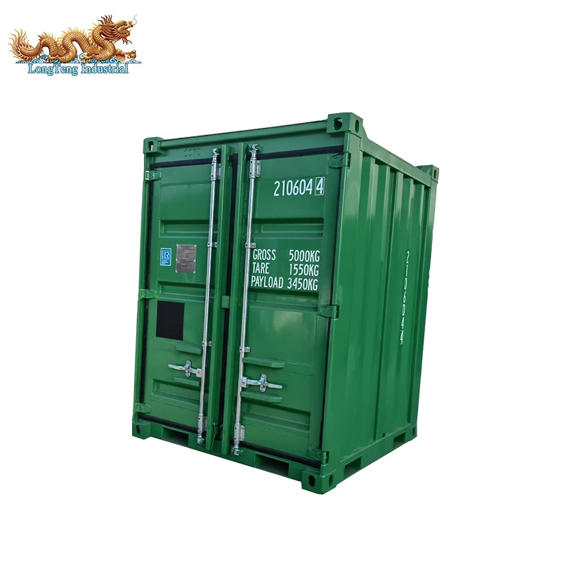DNV 2 7-1 стандарт 6 футов мини морской контейнер с палубой