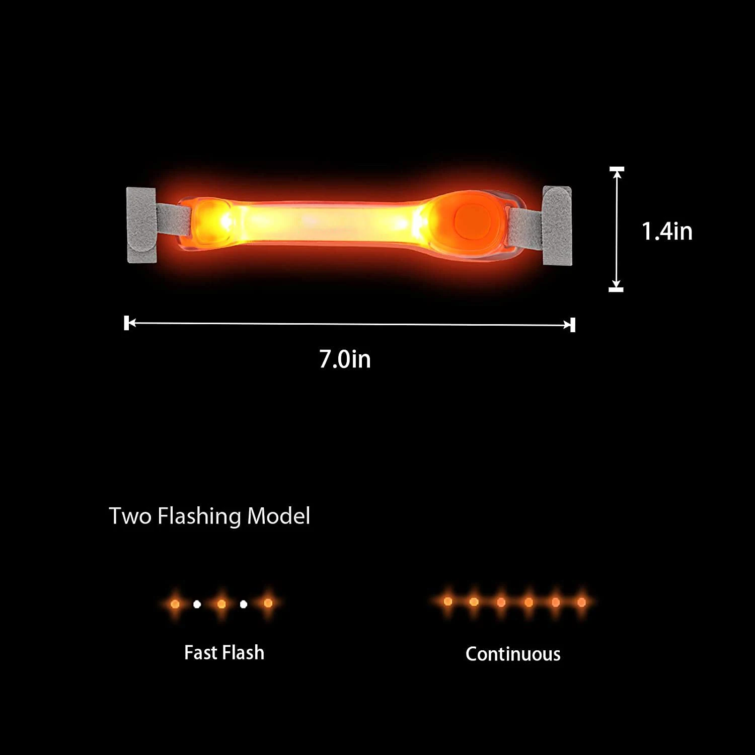 LED Dog Collar Waterproof pet Collar Flashing Dog Collar Visibility and Safety for Your Dogs