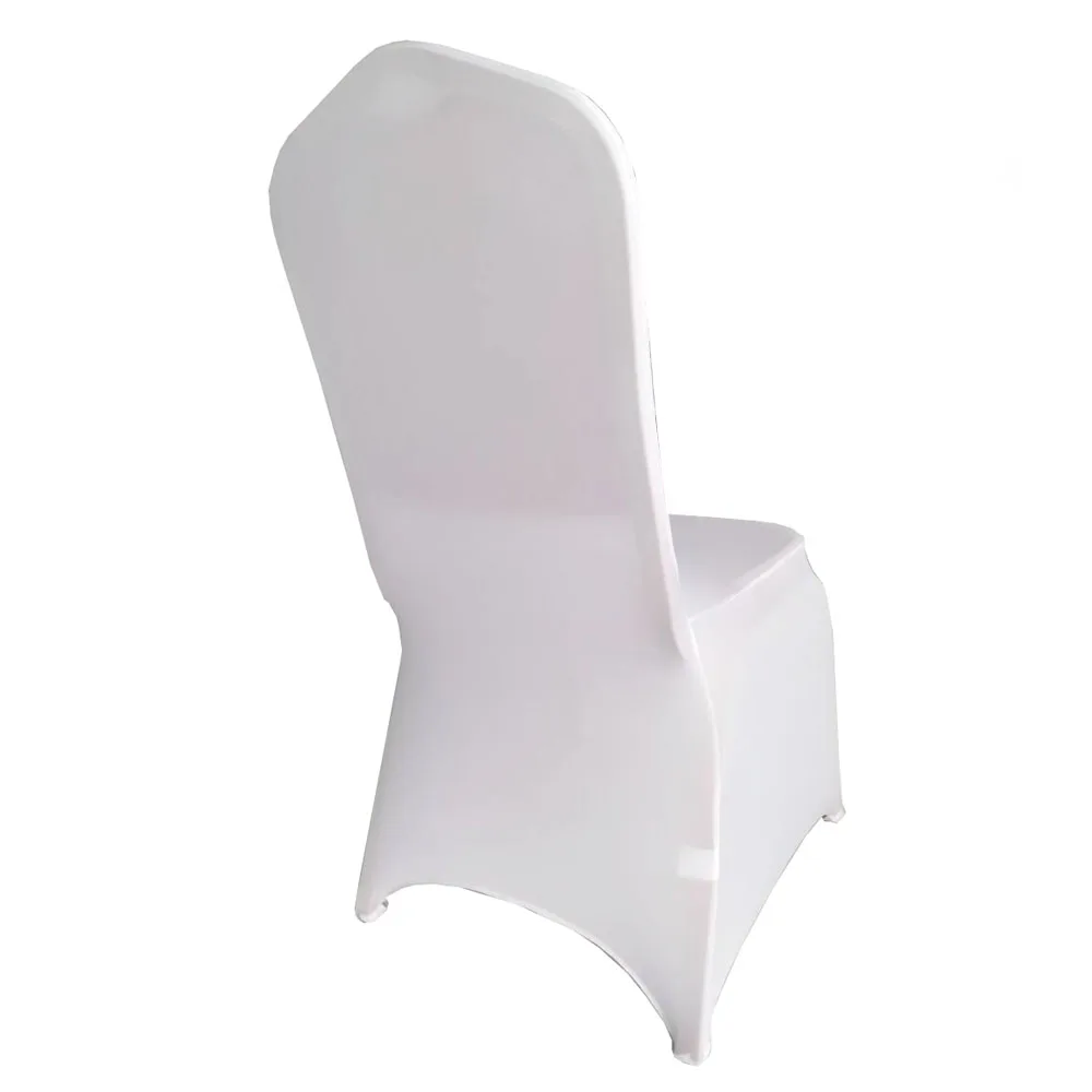 100pcs/Box  Wedding Chair Covers Spandex Stretch Slipcover for Restaurant Banquet Hotel Dining Party Universal Seat Cover