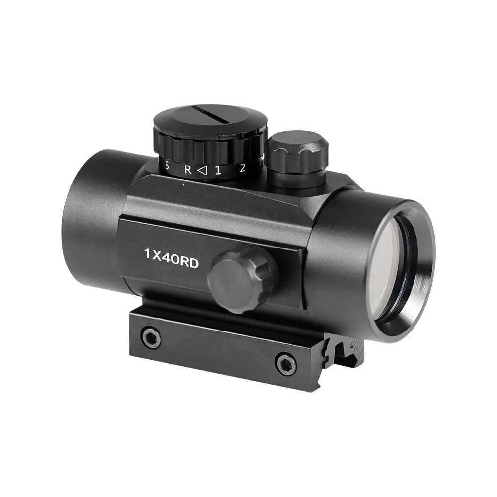 LUGER 30 мм Универсальный красный точечный прицел используемый для охоты 1x40RD 11 мм/20