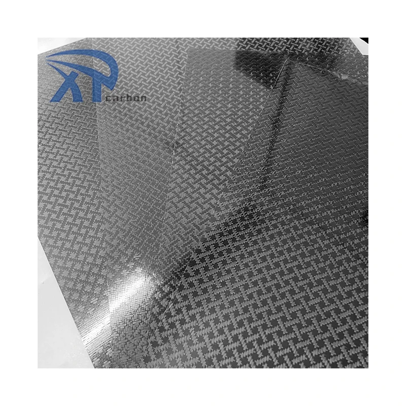 OEM High Strength 100% 3k Carbon Fiber special pattern jacquard Weave Glossy Or Matte Carbon Sheet