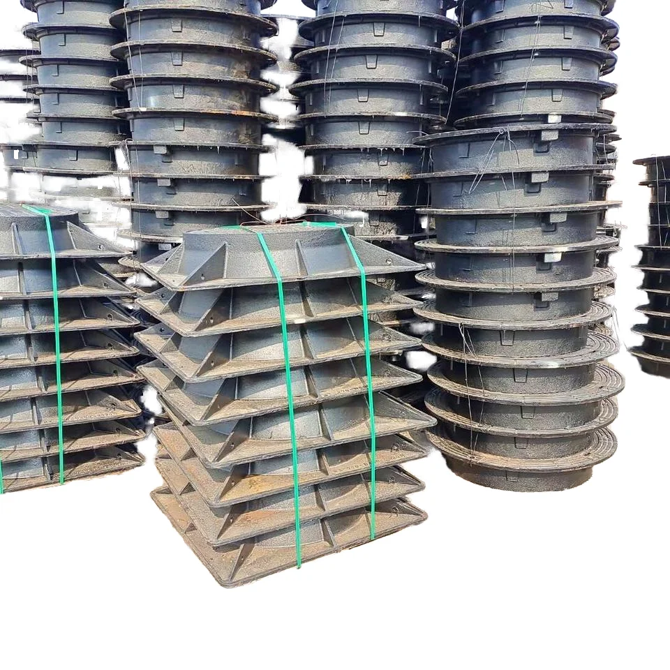 Hatch Cast-Iron Heavy Type D400 with Locking System Ductile Iron Manhole Cover in Larger Size Diverse Casting Services Offered