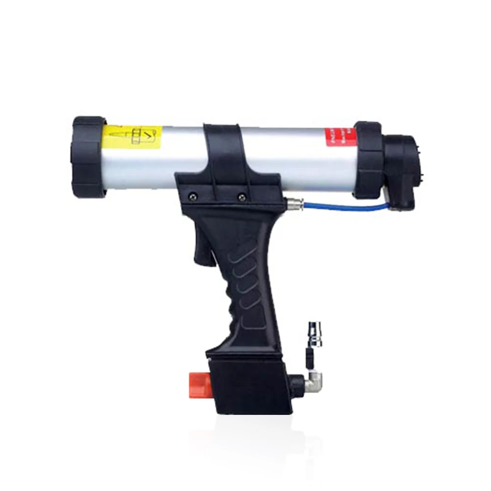 Caulk master pneumatic adhesive dispensing silicone caulk gun