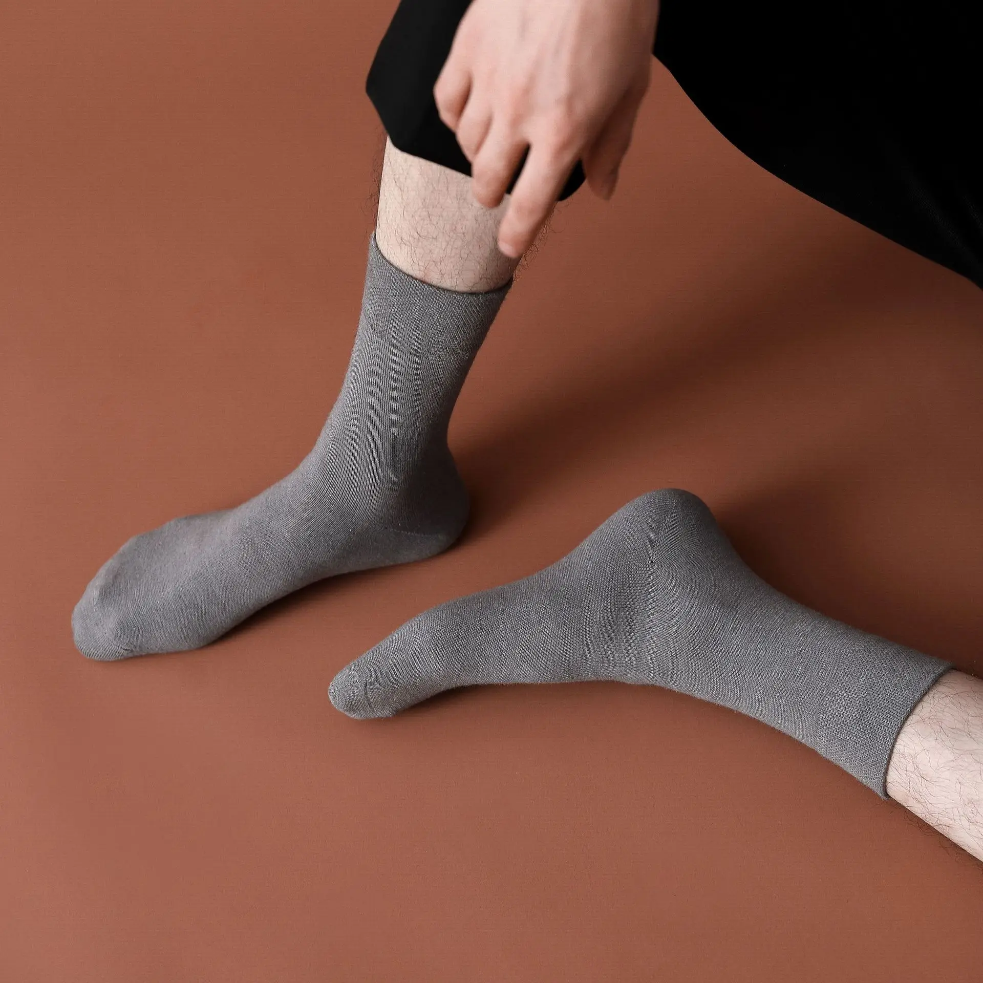 Low Moq Customized Crew Odm Socks Custom Logo Sox Men Custom Made Socks