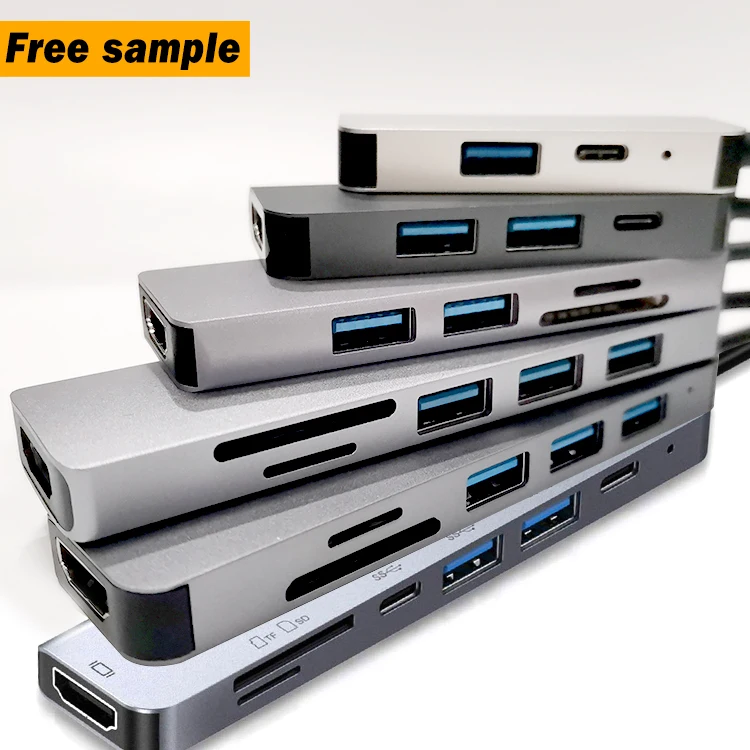 Amazon blast 4k 60 Гц мультипортовый адаптер 3 4 5 6 7 в 1 порт hdmi док-станция usb c type концентратор type-c для macbook