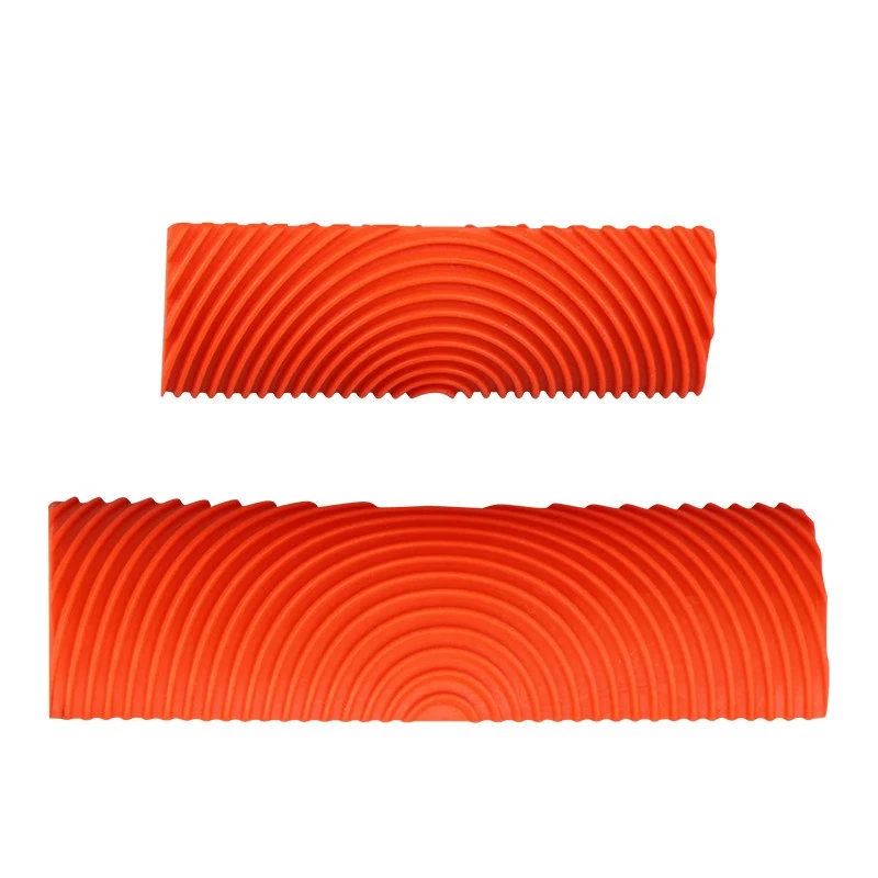 HYSTIC blue /red  Wood Graining Grain Rubber Painting Effects Diy Wall Paint Tools