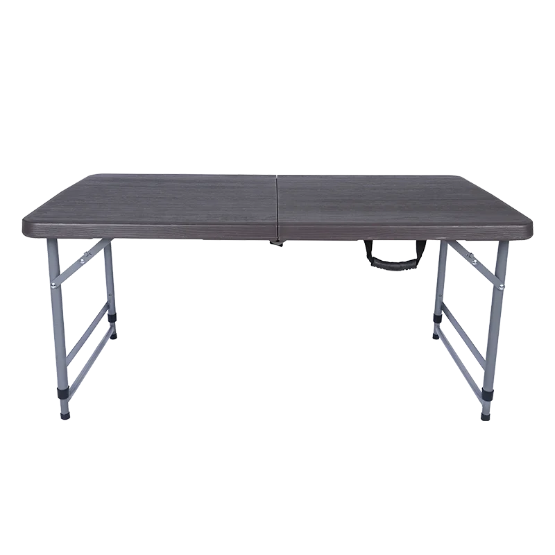 Оптовая продажа черный складной стол из нержавеющей стали пластиковые складные переносные столы
