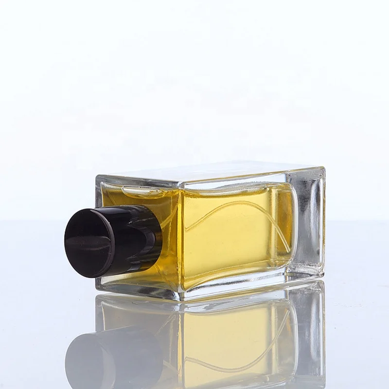 wholesale Luxury Square perfume glass bottle 30ml 50ml luxury perfume bottles 100ml with box
