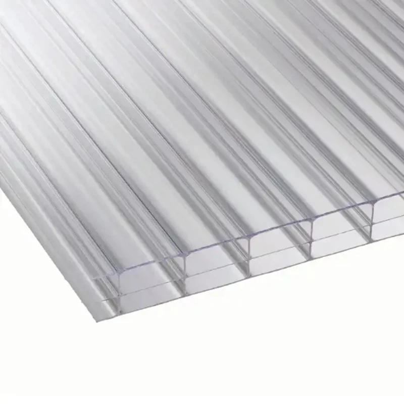 PC Hollow Polycarbonate Sheets for Gardens Greenhouse Polycarbonate Hollow Sheet HOLLOW Polycarbonate Plastic Roofing Sheet