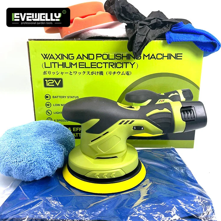 Wholesale Household Car Polishing Waxing Machine Floor 12v Electric Cordless Lithium Portable Polisher