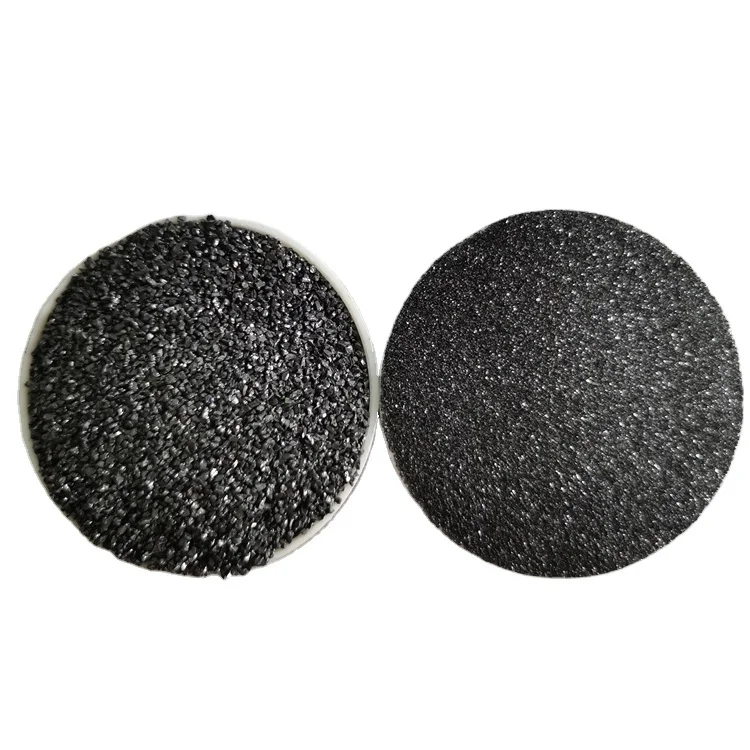 2021 factory direct high quality glass polishing black silicon carbide powder high quality sic 24 mesh for jewellery polishing