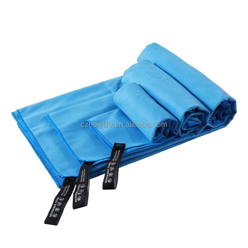Camping Accessories Quick Dry Microfiber Towel for Travel Hiking Yoga Workout Backpacking Absorbent Towel