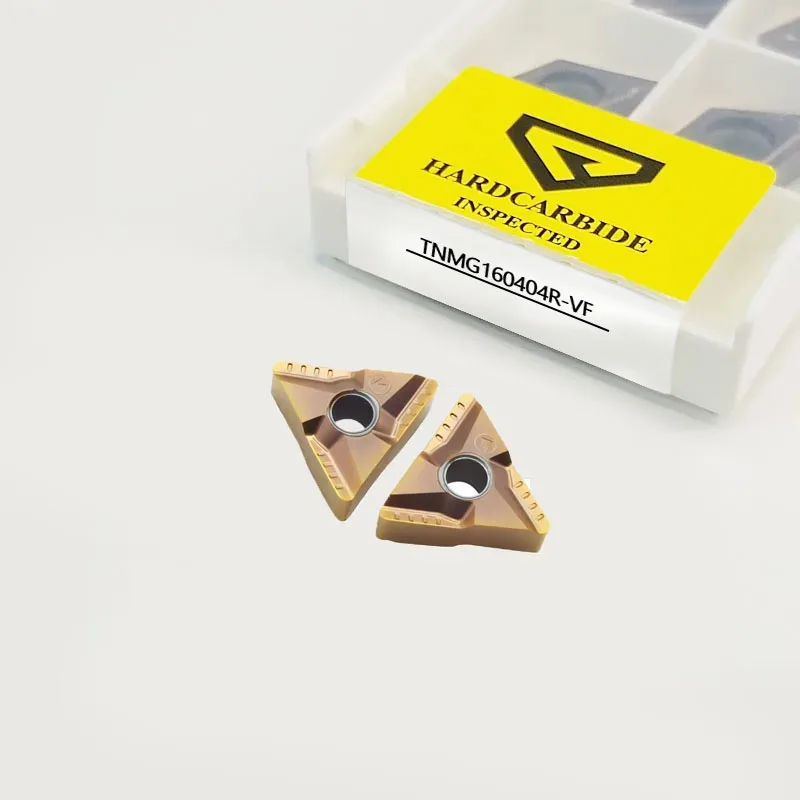 Hardviks TNMG cnc lathe tools carbide turning inserts TNMG160404R-VF TNMG160408R-VF  insert for processing steel