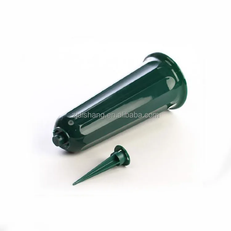 Уличные украшения, пластиковые гравировочные вазы, конусные вазы с красочными цветами