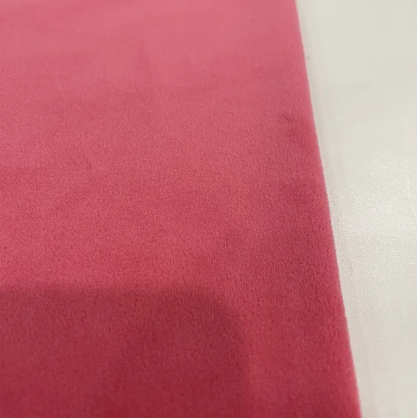 poly spandex fabrics custom spandex velvet fabric for clothes toy sleepwear form chinese factory